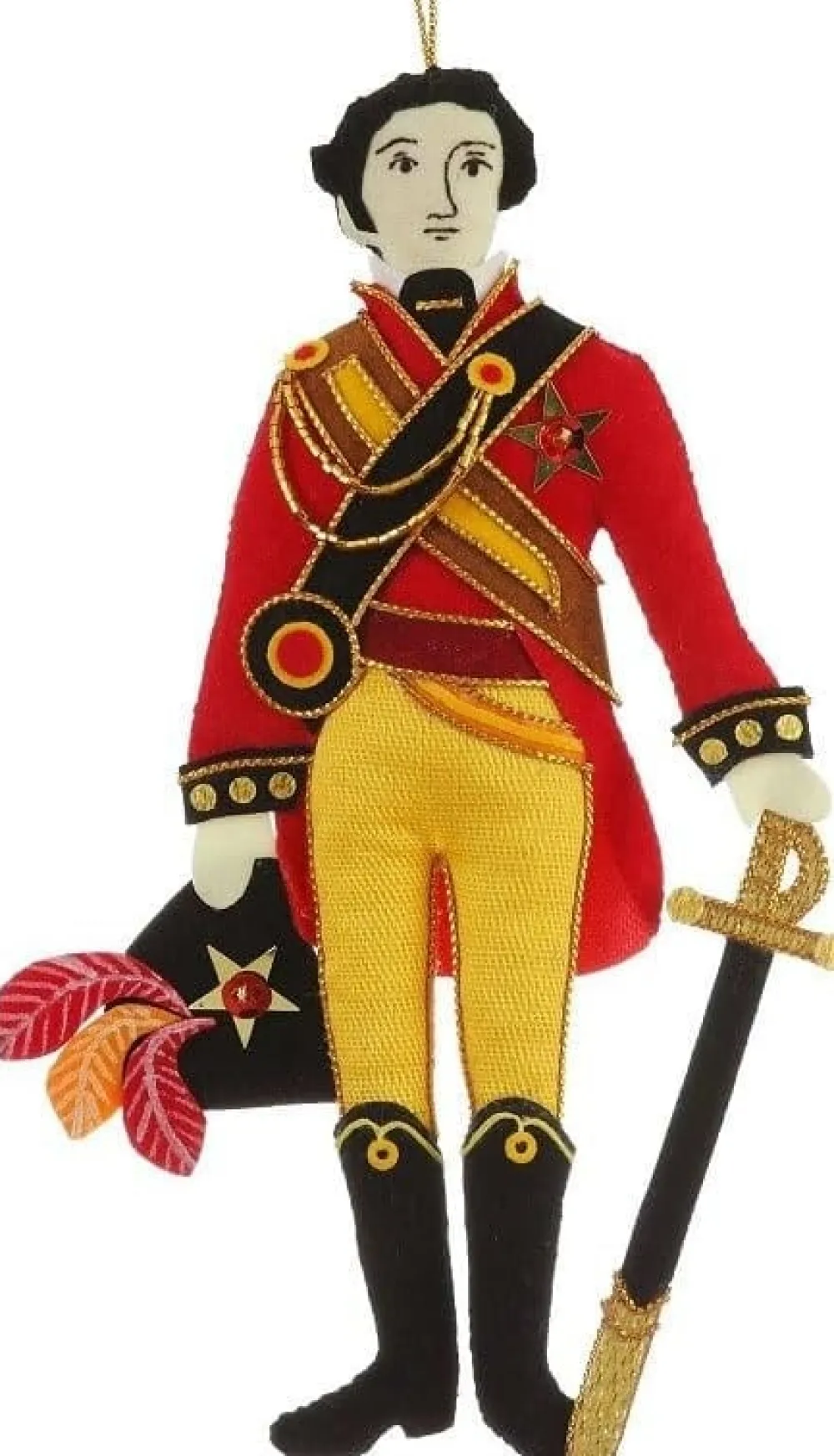 St. Nicolas Duke of Wellington Ornament- St. Nicolas Ornaments