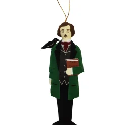 St. Nicolas Edgar Allan Poe Ornament- Cultural Icons|St. Nicolas Ornaments