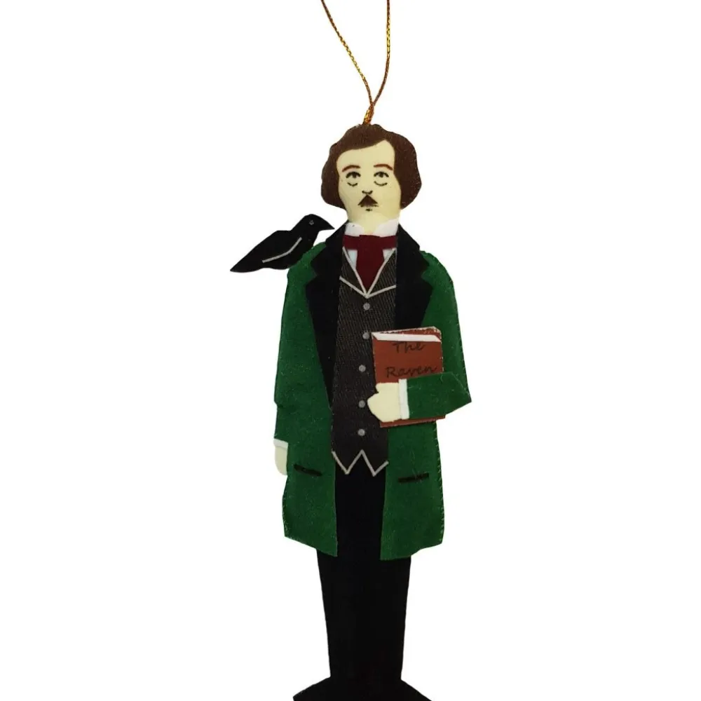 St. Nicolas Edgar Allan Poe Ornament- Cultural Icons|St. Nicolas Ornaments