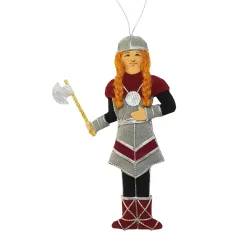 St. Nicolas Female Viking without Horns Ornament- St. Nicolas Ornaments