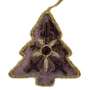 St. Nicolas Light Purple Velvet Tree Ornament- St. Nicolas Ornaments