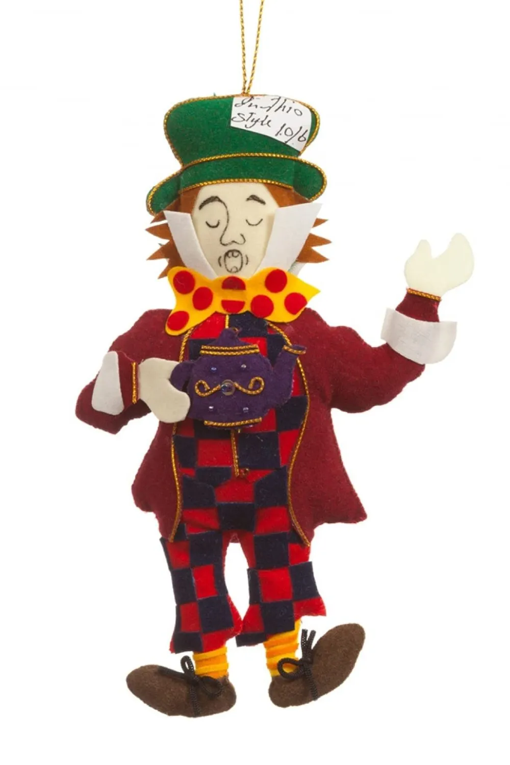 St. Nicolas Mad Hatter Ornament- Cultural Icons|St. Nicolas Ornaments