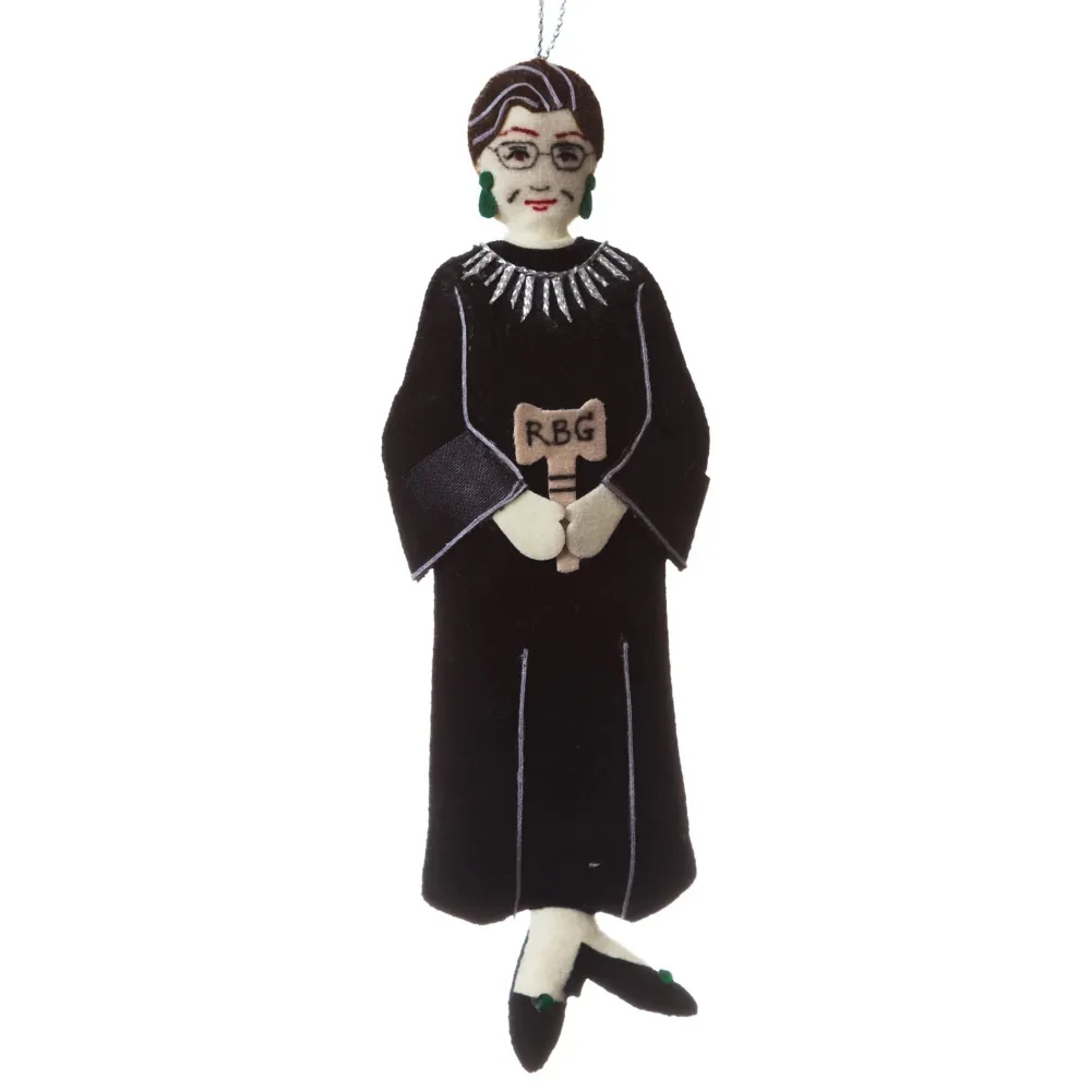 St. Nicolas Ruth Bader Ginsburg Ornament- St. Nicolas Ornaments
