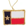 St. Nicolas Texas Flag Ornament- St. Nicolas Ornaments