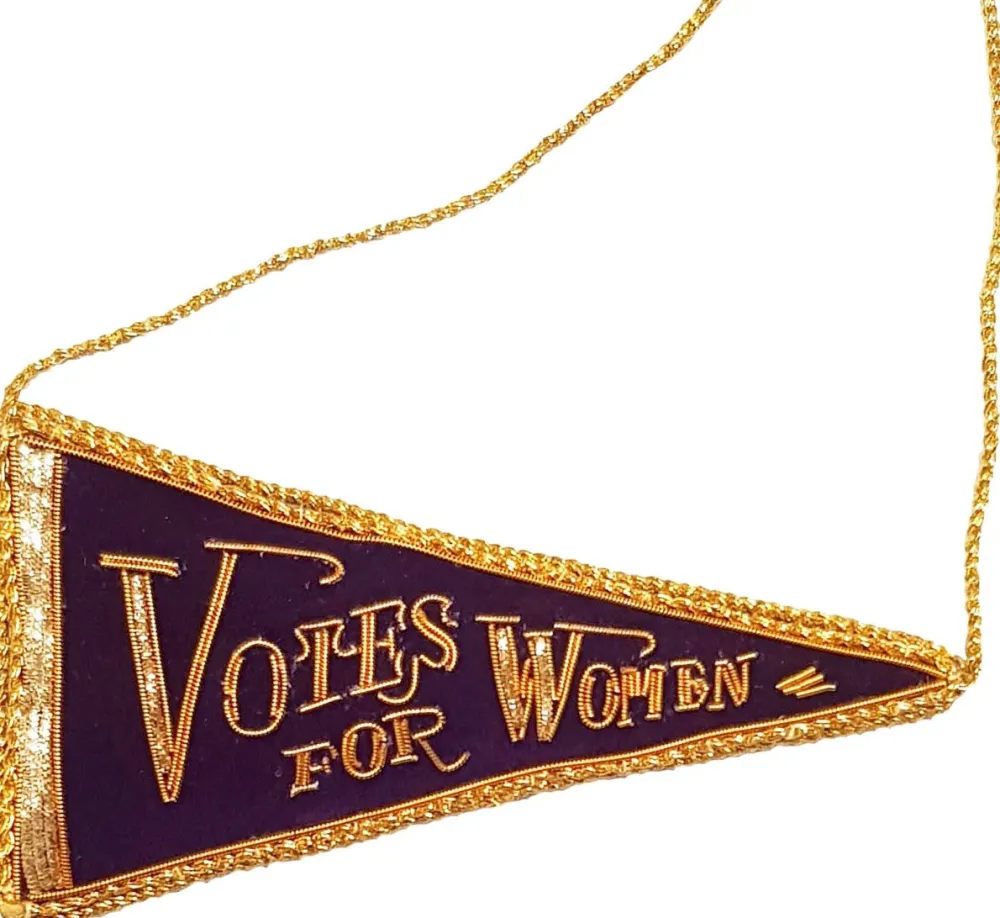 St. Nicolas Votes for Women Ornament- St. Nicolas Ornaments