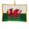 St. Nicolas Welsh Flag Ornament- St. Nicolas Ornaments