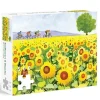 Sunflower and Bikes 500-Piece Puzzle- Games & Puzzles