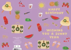 Sunny Accessories Birthday Card- Greeting Cards