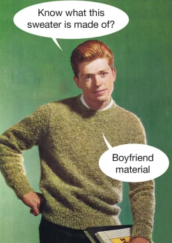 Sweater Greeting Card- Greeting Cards