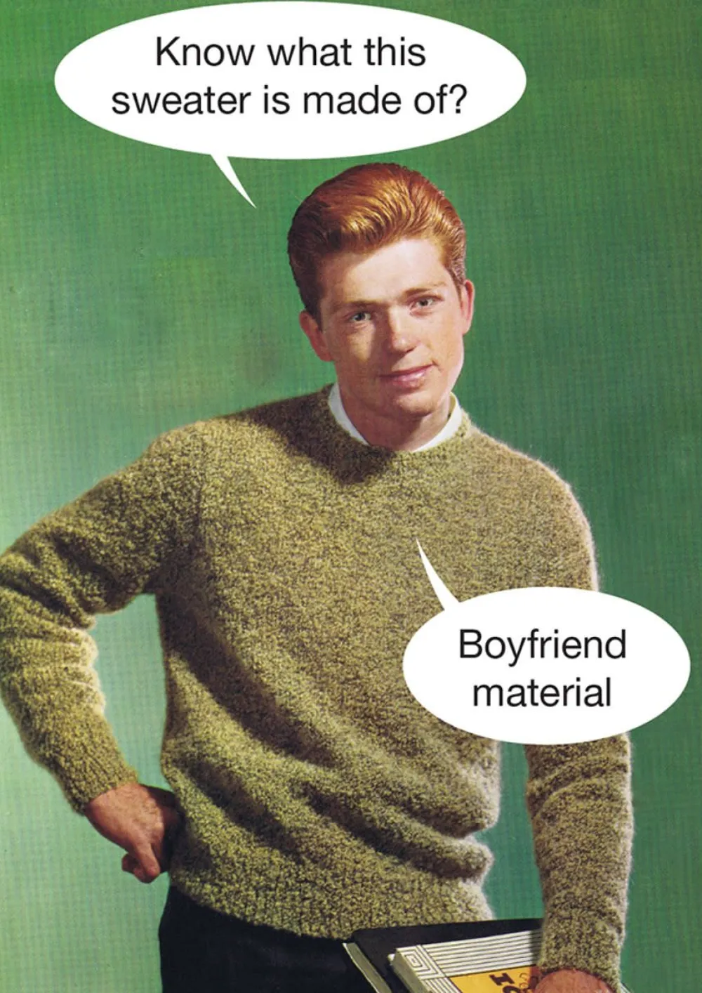 Sweater Greeting Card- Greeting Cards