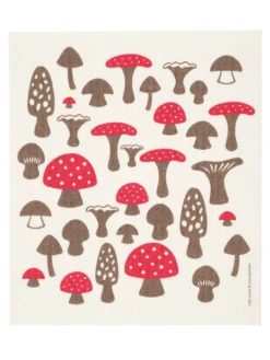 Swedish Dishcloth (Mushrooms)- Kitchen Tools