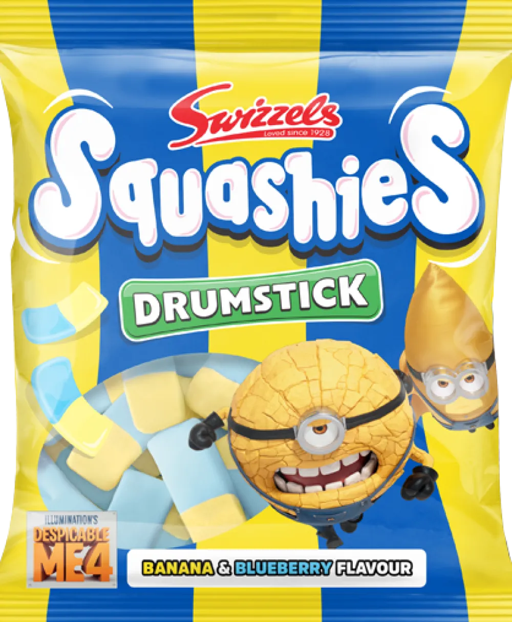 Swizzels Blueberry & Banana Minions Squashies- Sweets