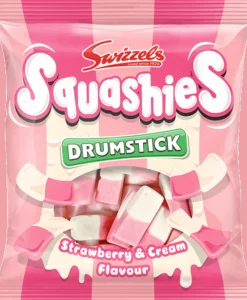 Swizzels Strawberry & Cream Squashies- Sweets