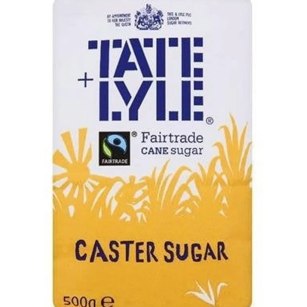 Tate + Lyle Caster Sugar 500g- Desserts & Baking