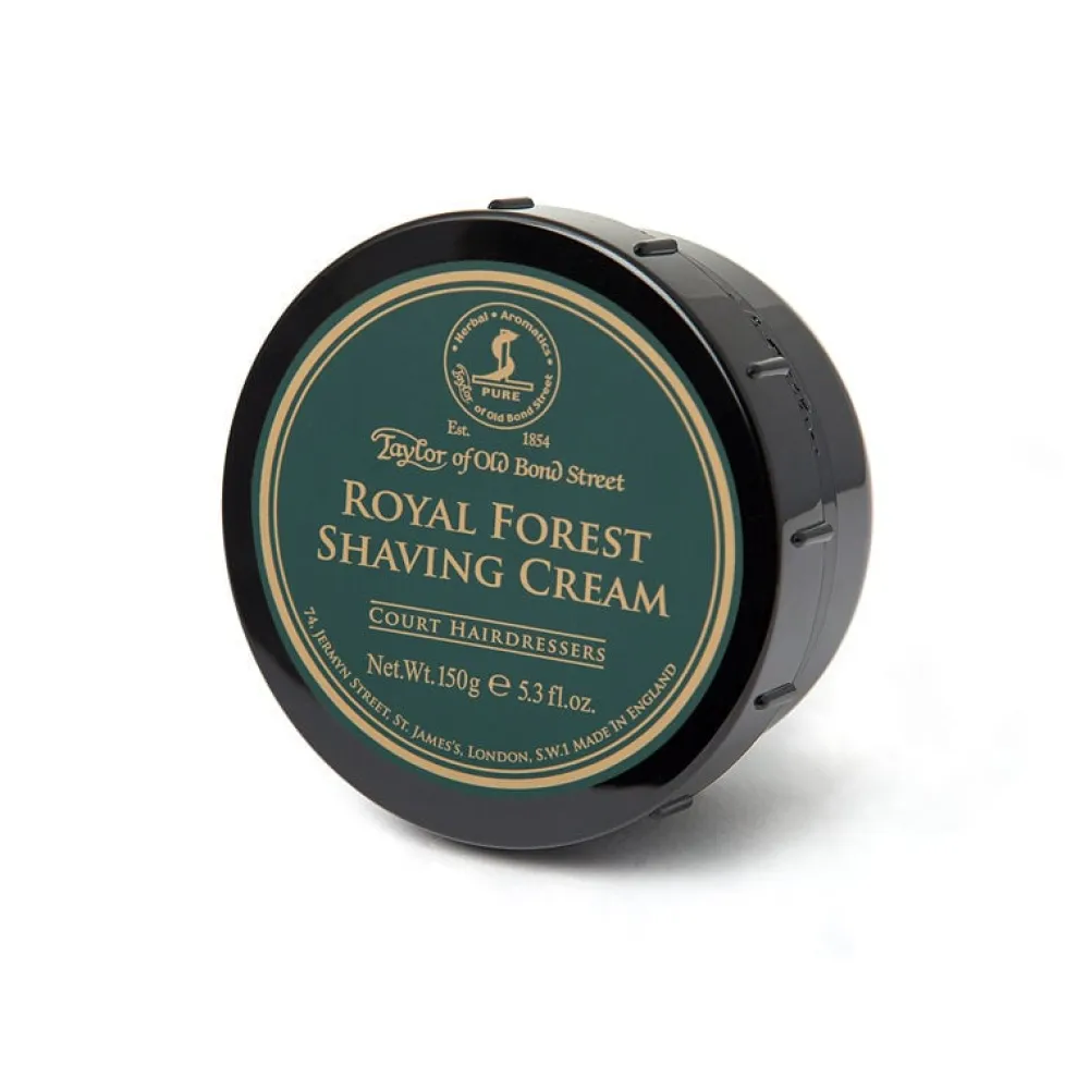 Taylor of Old Bond Street Royal Forest Shaving Cream Bowl- Shaving Soaps & Cream