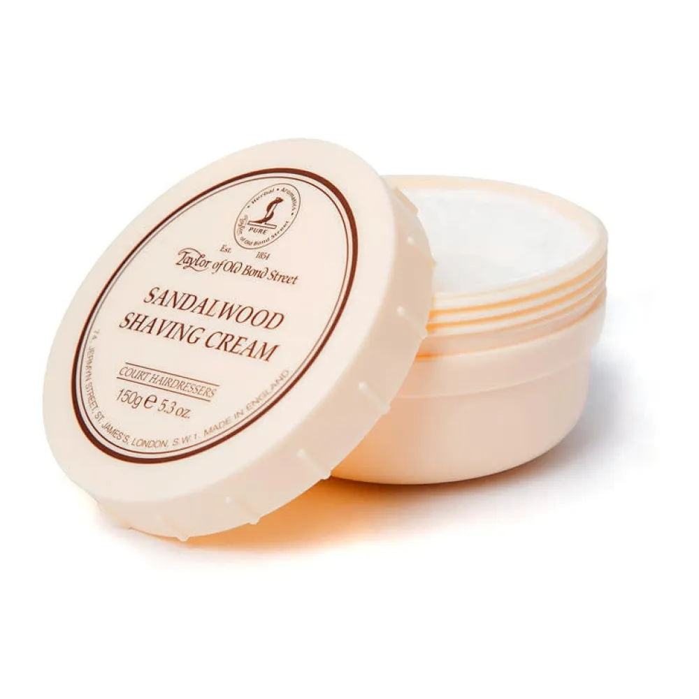 Taylor of Old Bond Street Sandalwood Shaving Cream Bowl- Shaving Soaps & Cream