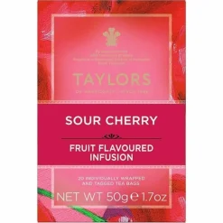 Taylors of Harrogate Taylors Sour Cherry Herbal 20s- Taylors Of Harrogate