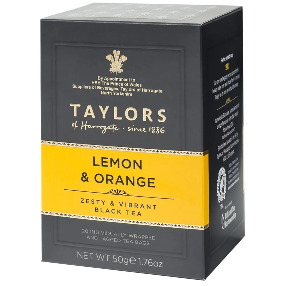 Taylors of Harrogate Taylors Lemon & Orange 20s- Taylors Of Harrogate