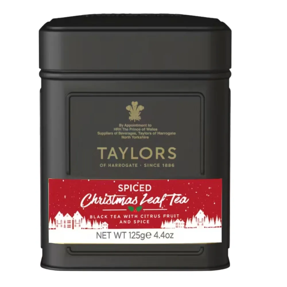 Taylors of Harrogate Taylors Spiced Christmas Loose Leaf Caddy- Taylors Of Harrogate