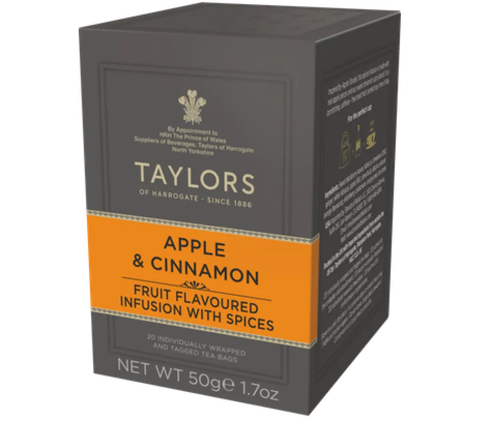 Taylors of Harrogate Taylors Apple & Cinnamon Herbal 20s- Taylors Of Harrogate