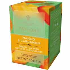 Taylors of Harrogate Taylors Mango & Cardamom Green 20s- Taylors Of Harrogate