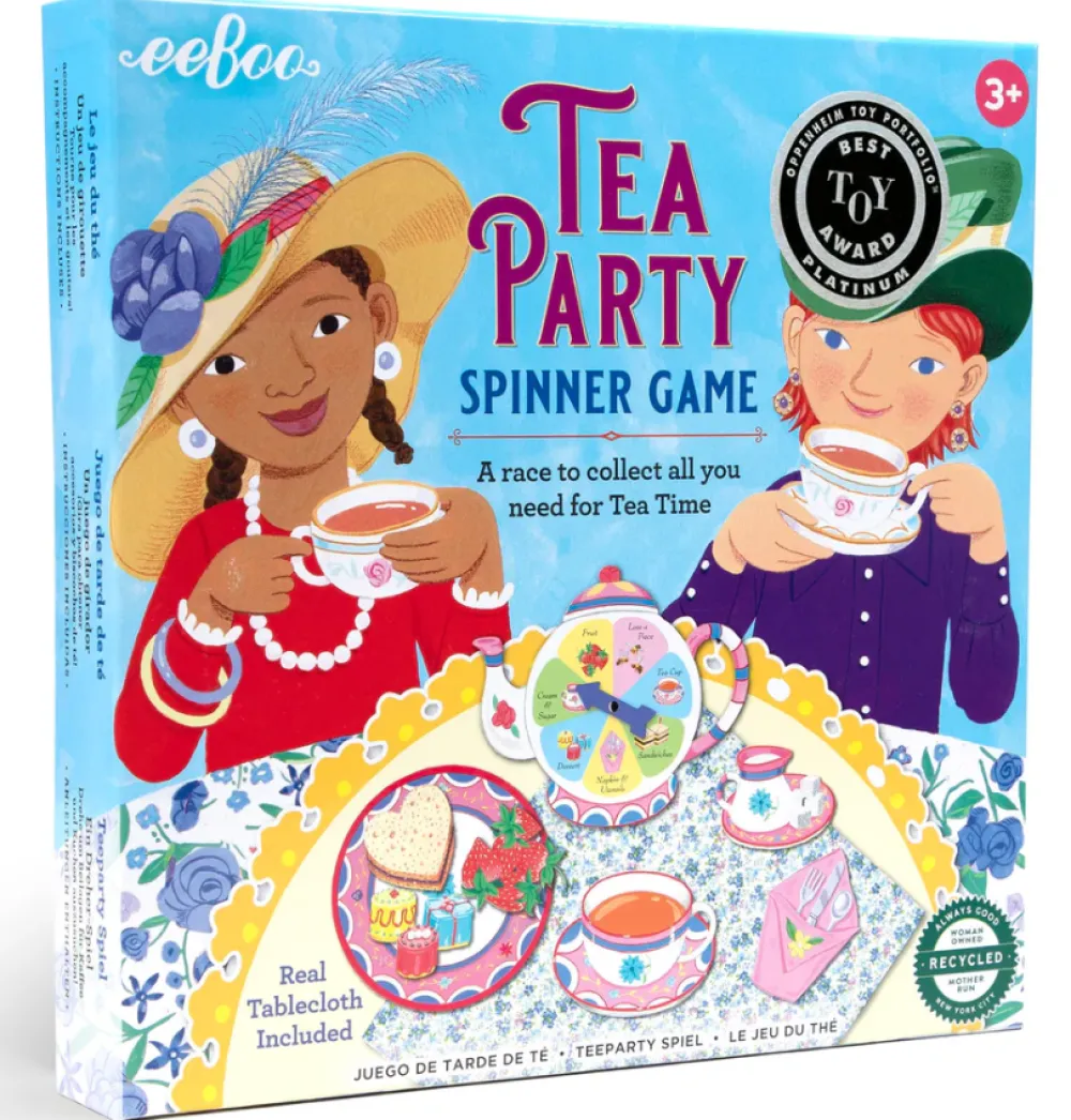 Tea Party Spinner Game- Toys|Games & Puzzles