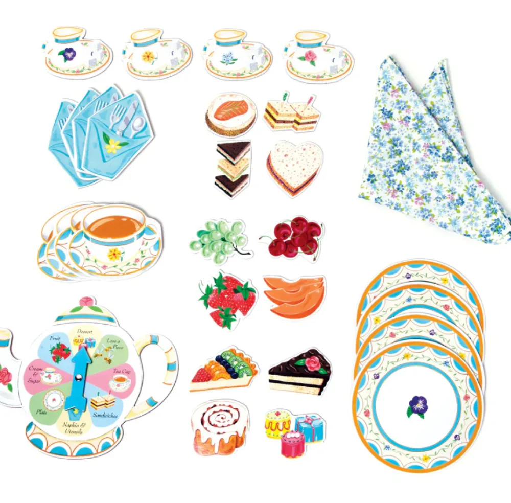 Tea Party Spinner Game- Toys|Games & Puzzles