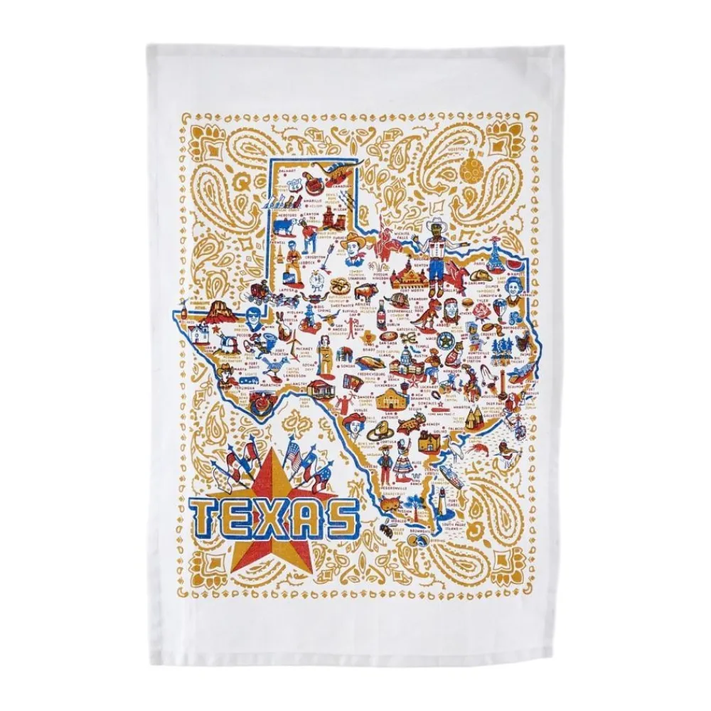Texas Tea Towel- Souvenirs|Tea Towels