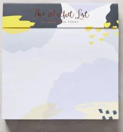 The Bucket List Notepad- Journals & Other Stationery