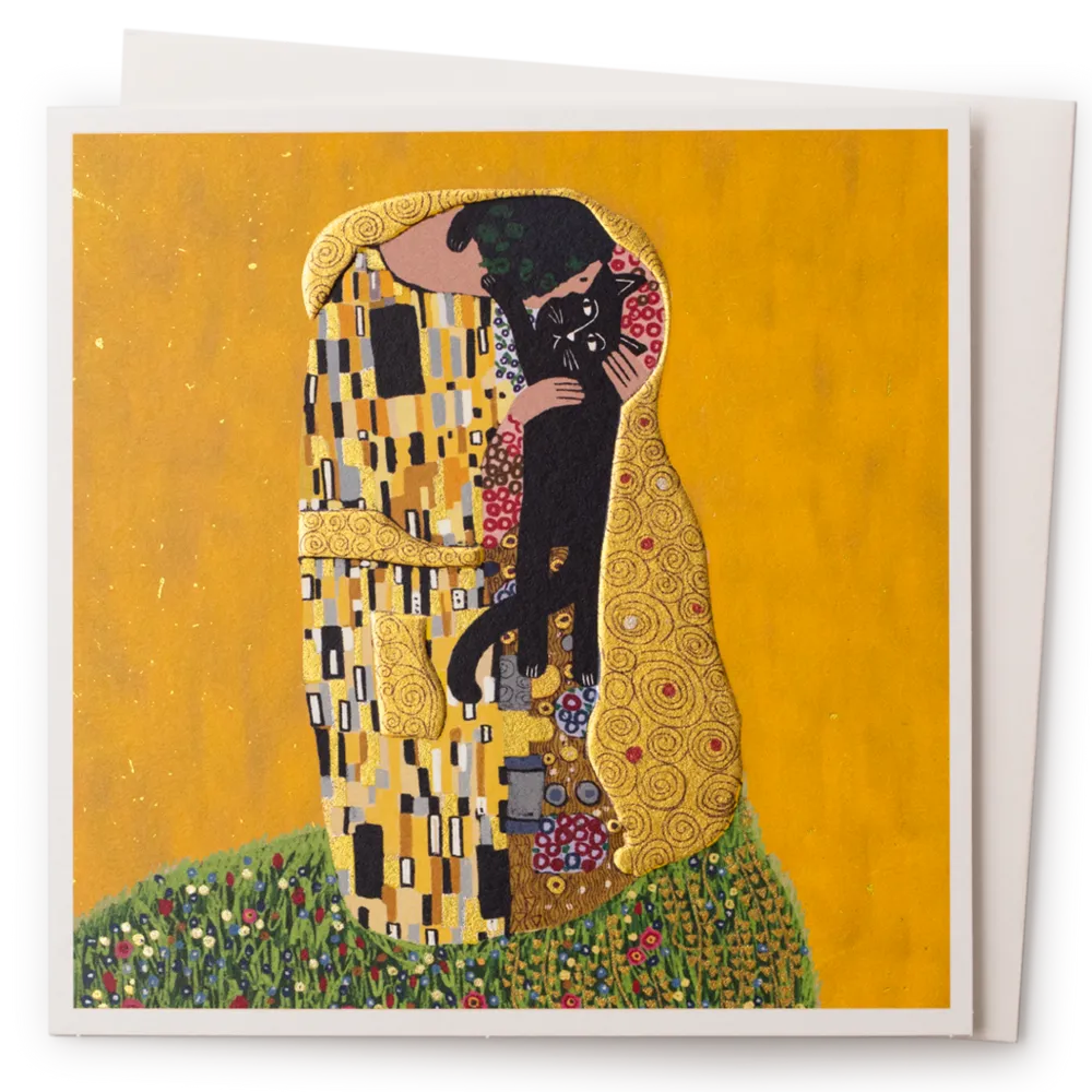 The Kiss Greeting Card- Greeting Cards
