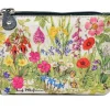 Tinnakeenly Leathers Irish Wild Flowers Small Zip Purse- Bath Accessories
