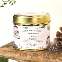 Toasted Crumpet White Christmas Candle- Home Fragrance
