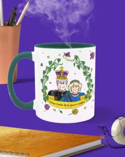 To Home From London King Charles III & Queen Camilla Coronation Mug- Souvenirs|Cultural Icons