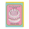 Too Old For Leo Birthday Card- Greeting Cards