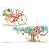 Tree House Tri-fold Greeting Card- Greeting Cards