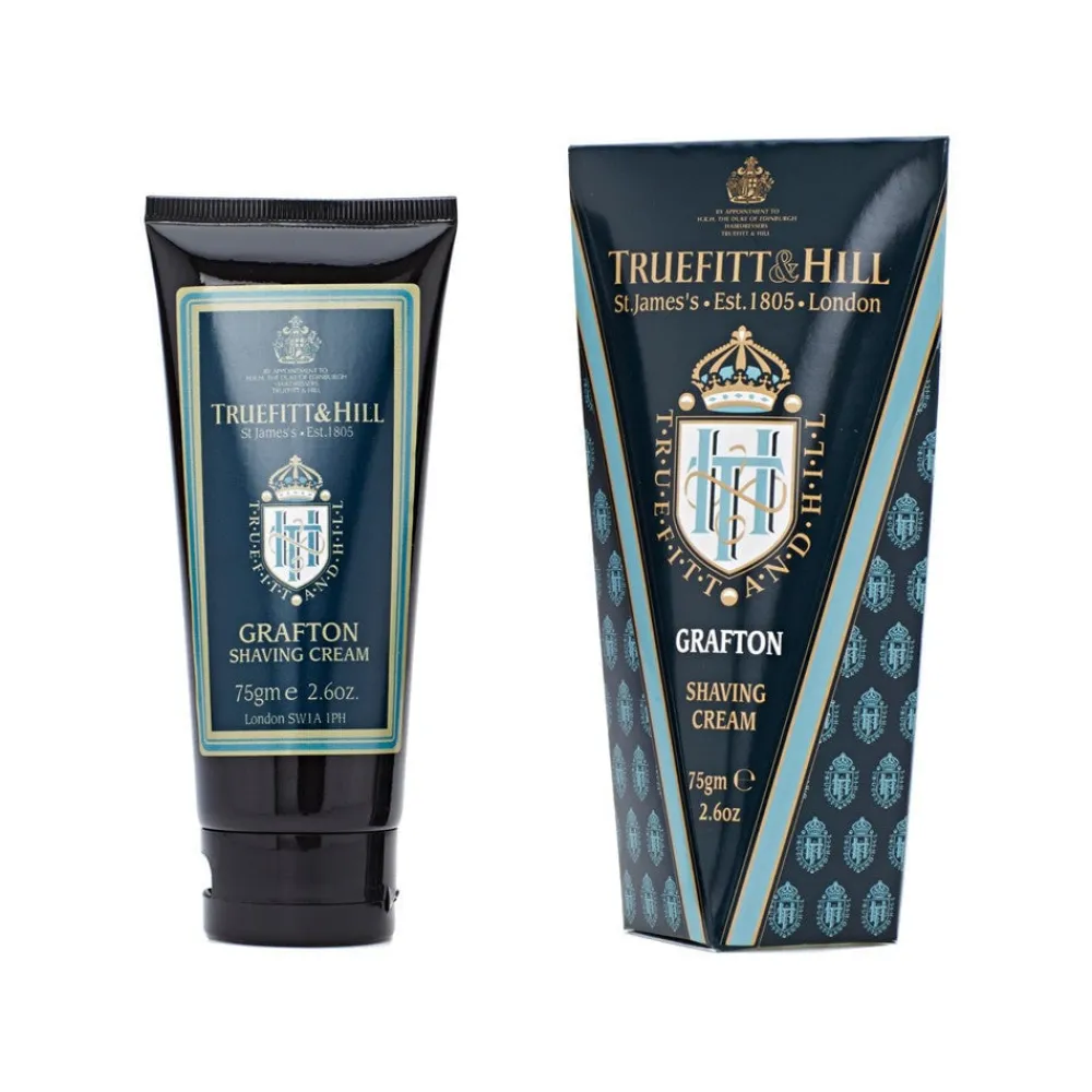 Truefitt & Hill Grafton Shaving Cream Travel Tube- Shaving Soaps & Cream