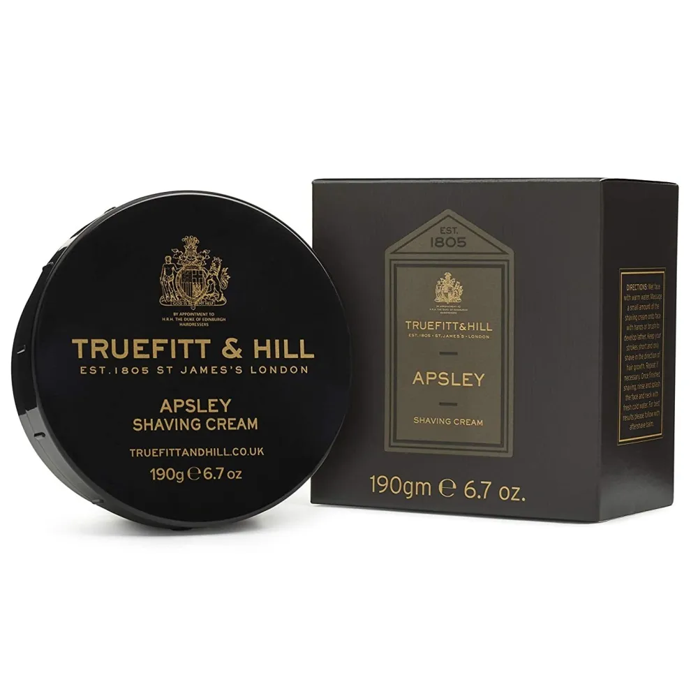 Truefitt & Hill Apsley Shaving Cream- Shaving Soaps & Cream