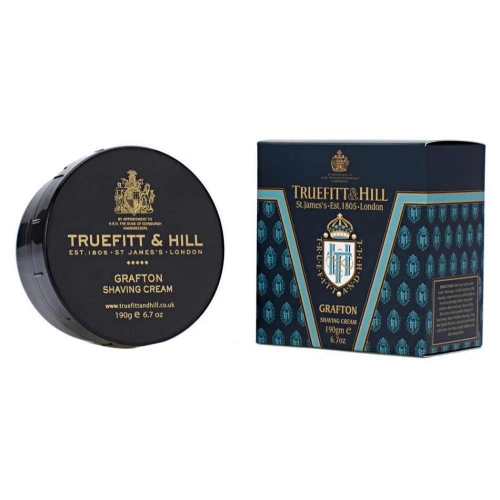 Truefitt & Hill Grafton Shaving Cream Bowl- Shaving Soaps & Cream