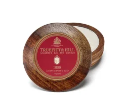 Truefitt & Hill 1805 Luxury Shaving Soap in Wooden Bowl- Shaving Soaps & Cream