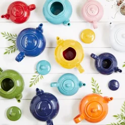 Turquoise Small Stoneware Teapot- Teapots