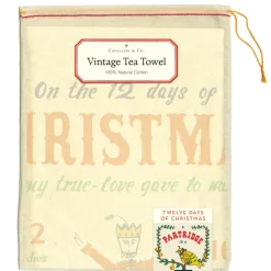 Twelve Days of Christmas Tea Towel- Tea Towels