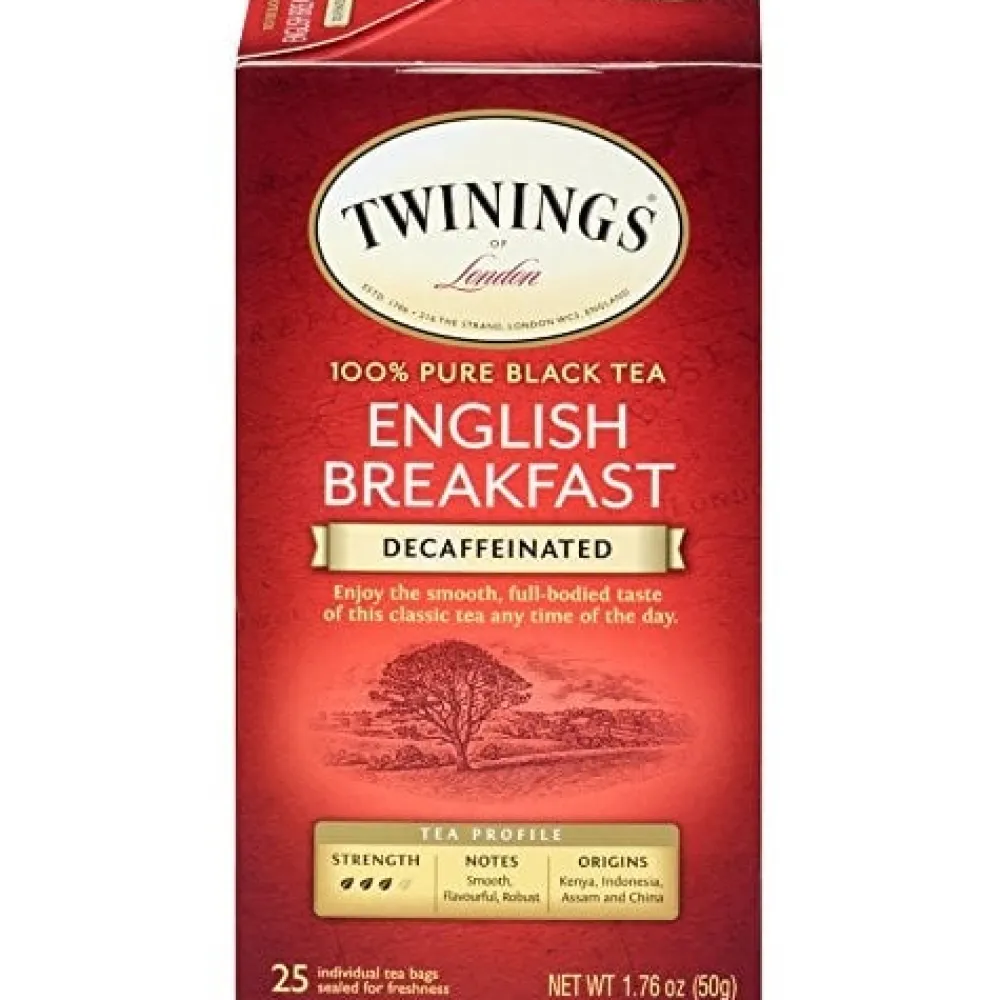 Twinings Decaf English Breakfast 25s- Twinings