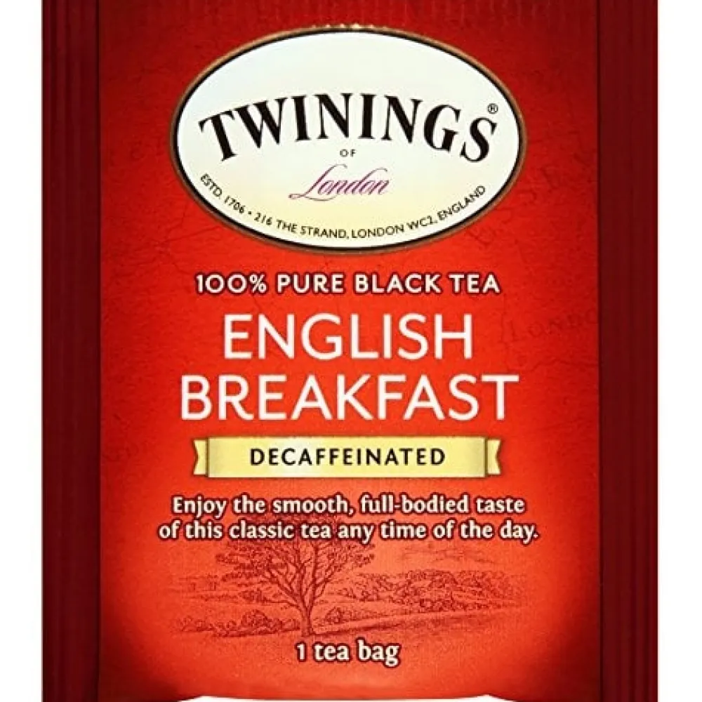 Twinings Decaf English Breakfast 25s- Twinings
