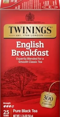 Twinings English Breakfast 25s- Twinings