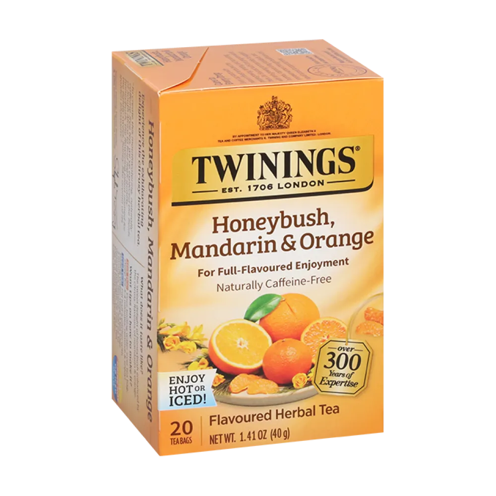 Twinings Honeybush Mandarin & Orange Herbal 20s- Twinings