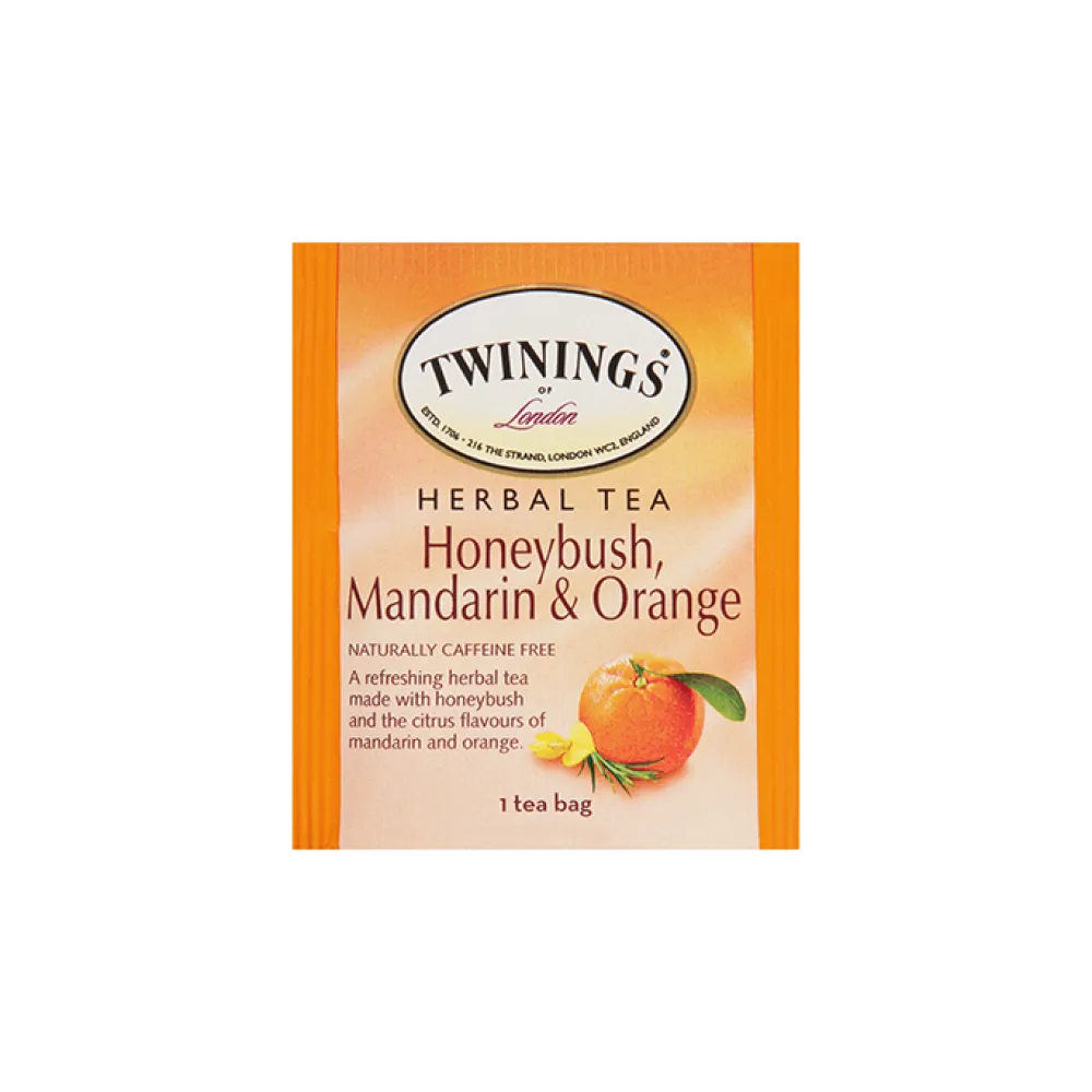Twinings Honeybush Mandarin & Orange Herbal 20s- Twinings