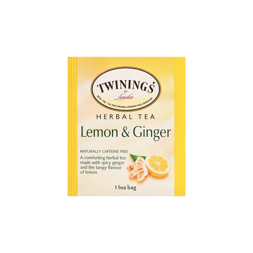 Twinings Lemon & Ginger Herbal 25s- Twinings