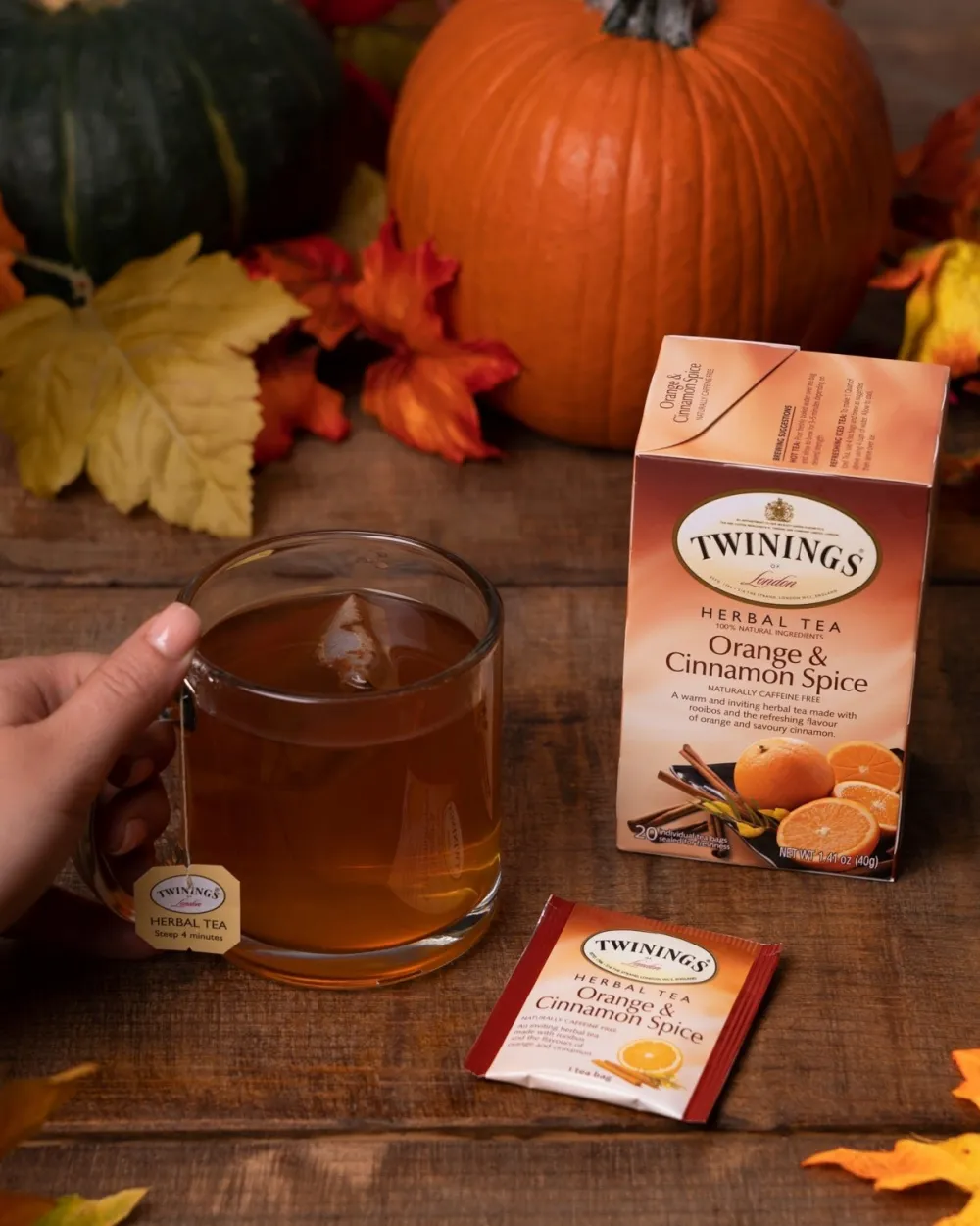 Twinings Orange & Cinnamon Spice Herbal 20s- Twinings
