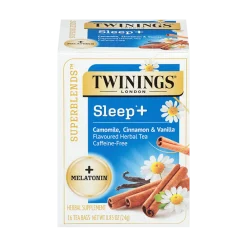 Twinings Sleep+ Melatonin Herbal 16s- Twinings