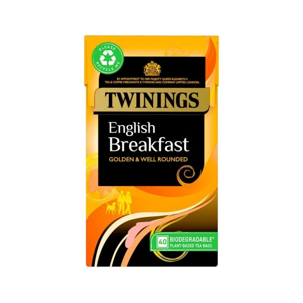Twinings UK English Breakfast 40s- Twinings